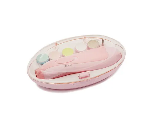 XDeer Nagelschere Baby Nagelpflege-Set Elektrisch Baby Nagelfeile mit 6, Schleifköpfe Baby Nageltrimmer Sanfter Baby Nagelknipser