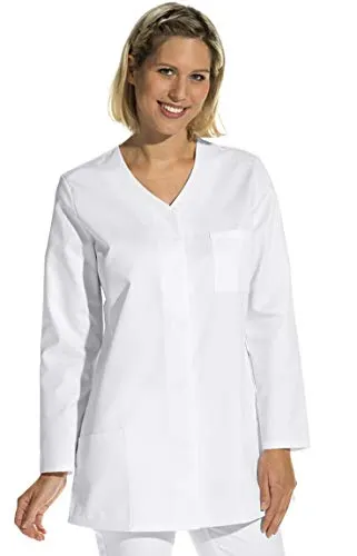 Kasack Damen weiß 08/2500/01, Größe 36 - Pflegeleicht und stylish - Arbeits- & Schutzkleidung, ideal für den professionellen Einsatz in der Gastronomie und Pflege, pflegeleicht und bequem.