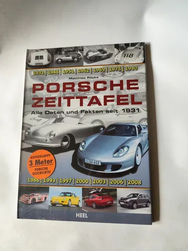Porsche Zeittafel Daten Fakten Meilensteine Buch