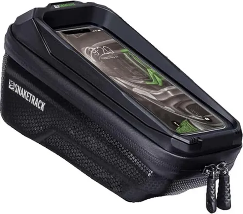 Forever Handyhalterung Fahrrad Wasserdicht Fahrradtasche für den Rahmen, Halterung Smartphone mit TPU Sensitivem Touchscreen für Montainbikes, Rennrad, Ebikes