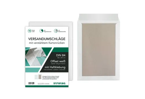 Briefumschläge Weiß von STRATAG