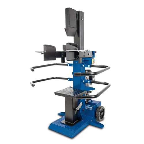 Scheppach Holzspalter Compact 8T - Leistungsstarker 8 Tonnen Holzspalter - Holzspalter für Netzbetrieb mit 8 Tonnen Spaltkraft, ideal für Heimwerker. Besonders kompakt und kippsicher, max. Spaltgutdurchmesser 350 mm.
