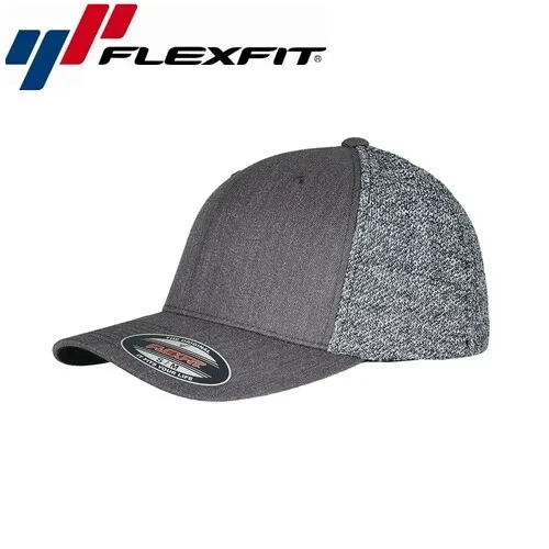 Flexfit Trucker Melange Mesh Trucker Cap S/M Schwarz Grau