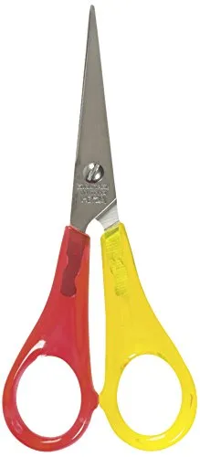 Heyda 2048089 Universalschere / Kinderbastelschere / Linkshänderschere 13 cm spitz für Linkshänder)