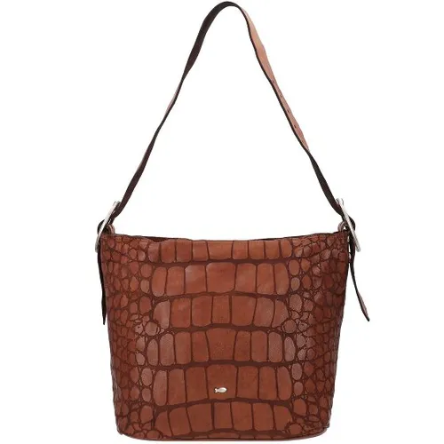 Campomaggi Schultertasche Leder 29 cm braun tasko01871 - Handtaschen aus hochwertigem Leder, entwickelt mit der Zeit einen einzigartigen Charakter und bietet praktisches Steck- und Reißverschlussfach.