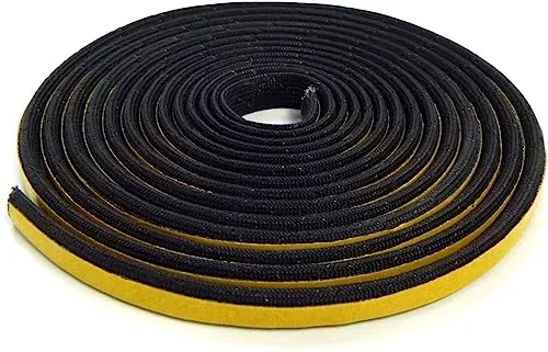 Kamindichtung selbstklebend 2m, ø 6mm Hohlkordel-Dichtung. Passend für verschiedene Oranier Kaminofen Modelle