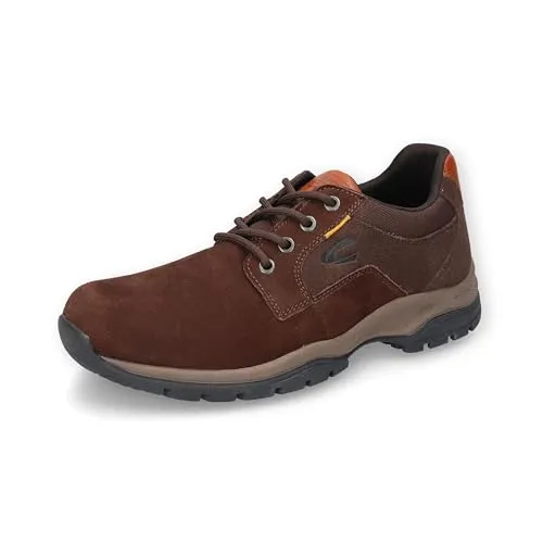 camel active Herren Mode-Stiefel, Brown Cabd001 302300, 46 EU - Herren-Stiefel aus hochwertigem Nubukleder mit rutschhemmender TPR-Sohle für optimalen Halt und Stil im Alltag.