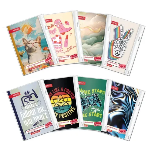 Roth Hausaufgabenheft Superteens clevere Faule Kalendarium 2026/27 88617