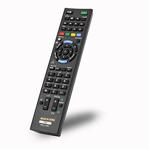 Garsent Universal TV Fernbedienung für All Series LCD TV, RM-L1165 Ersatzfernbedienung, ABS und Kompakt leicht zu Greifen, DC 3V