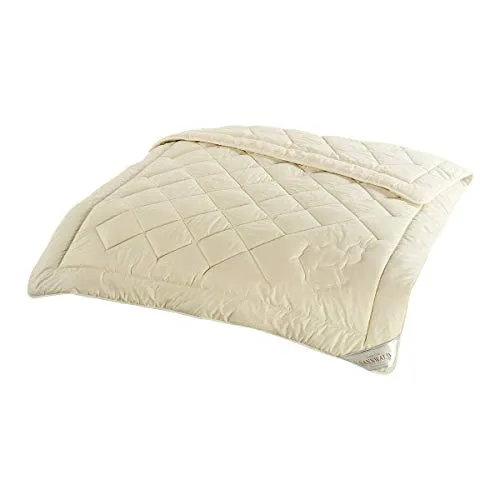 Sannwald Kamelhaardecke Kairo medium 155x220 cm - Bettdecken aus 97% Kamelhaar für optimale Wärme und ein angenehmes Schlafklima – ideal für kalte Nächte.