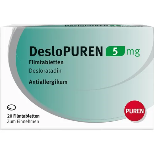 DESLOPUREN 5 mg Filmtabletten 20 St