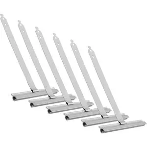 Bauheld Rollladen-Aufhängefeder Maxi, aus beschichtetem Stahl, 15 x 20,5 cm, 6 Stück