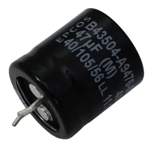 5x Snap-In Elko Kondensator Radial 47µF 400V 105°C 22x25mm B43504A9476MS1 47uF
