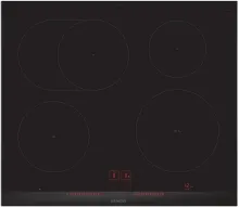 EH675LFC1E Edelstahl Induktions-Kochstelle 60 cm - Kochfeld mit Glaskeramik-Oberfläche für schnelles und energiesparendes Kochen, ideal für moderne Küchen.