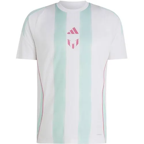 ADIDAS Herren Fantrikot Messi Trainingstrikot - Erlebe das Spielgefühl wie Lionel Messi! Dieses adidas Trainingstrikot bietet dank AEROREADY Technologie optimalen Komfort und unterstützt dich beim Training. Mit dem ikonischen Messi Logo auf der Brust zeigst du deine Begeisterung für den Fußball.