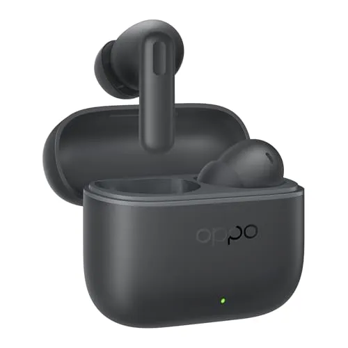 OPPO Enco Buds3 Pro True Wireless Ohrhörer, Bluetooth 5.4 Stereo In-Ear-Headset, Klare Gesangswiedergabe, Tiefbass, Geräuschunterdrückung, 54Std. Wiedergabezeit, 12,4 mm Dynamiktreiber, IP55, Grey