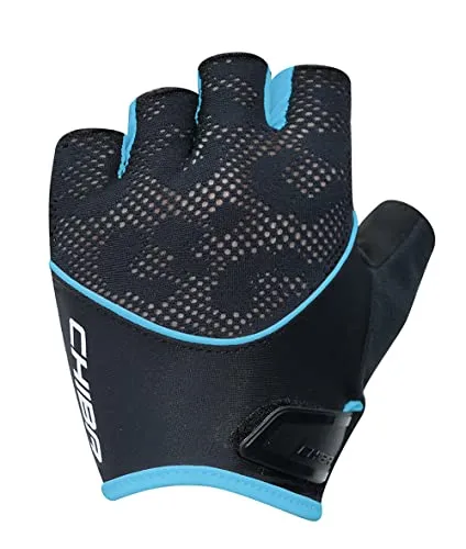 Chiba Fahrradhandschuhe CHIBA Lady Gel - Damen Radhandschuhe XS schwarz/türkis - Die CHIBA Lady Gel Radhandschuhe bieten optimalen Komfort und Atmungsaktivität für Damen. Ergonomische Gel-Polsterung und spezieller Schnitt sorgen für eine perfekte Passform bei langen Radtouren.