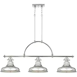 Inselleuchte Emery 3-flammig in lila von QUOIZEL