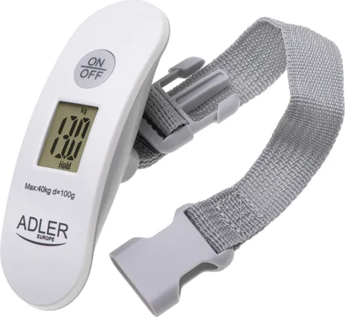 Adler | Travel Luggage Scale | AD 8189 | Auto power off | Maximum weight (capacity) 40 kg | Low Battery Indicator; Overload Indicator; Measurement Range: From 300g to 40kg