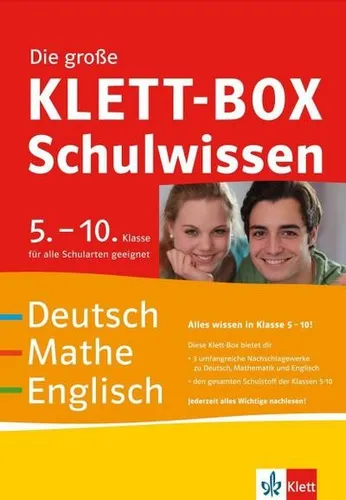 Die große Klett-Box Schulwissen 5.-10. Klasse