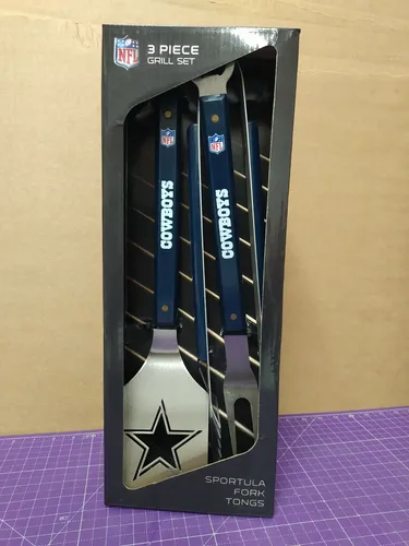 Sportula Spirit Serie 3-teiliges Grill-Set, NFL Dallas Cowboys