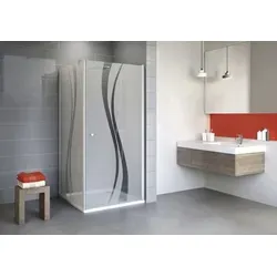 Drehtür Schulte Alexa Style 2.0 80x80 cm in alpinweiß