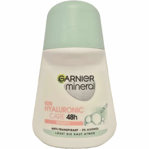 Garnier Mineral Deo Roll on Hyaluronic Care 48h 50ml Flasche