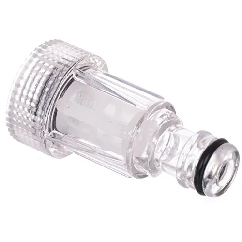 Wasserfilter für Hochdruckreiniger Karcher 3/4 Zoll Anschluss Passend für Gartensteckverbinder