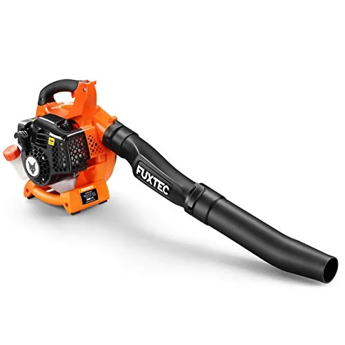 FUXTEC FX-LB126 2in1 Laubbläser - leistungsstark mit 71m/s Luftgeschwindigkeit, TÜV Süd geprüft und ergonomisch für komfortables Arbeiten