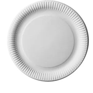 Papstar Einwegteller 11740 pure, Pappe, kompostierbar, weiß, Ø 29cm, 50 Stück