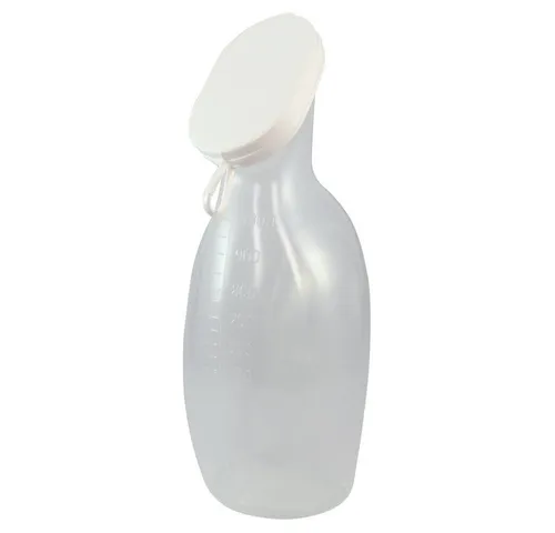 AMPri Urin-Flasche Graduierte Urinflasche speziell für Frauen, Graduiert