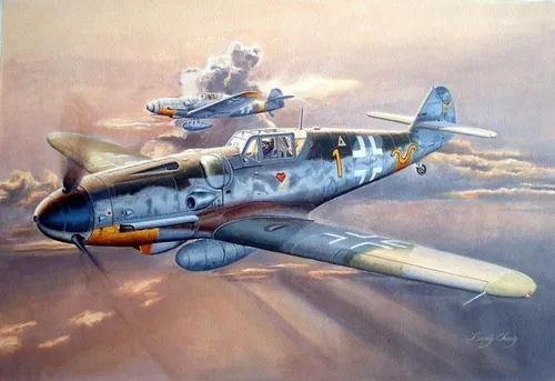 Trumpeter Messerschmitt Bf 109G-6 (Early) 1:32 Bausatz - Flugzeugbausatz im Maßstab 1:32, ideal für Modellbau-Enthusiasten ab 14 Jahren. Hochwertiger Kunststoff, unmontiert, detailgetreue Nachbildung des legendären Jagdflugzeugs.
