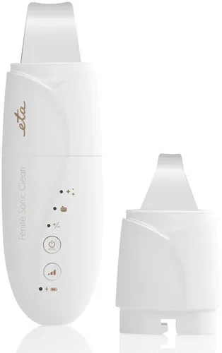 eta Kosmetikbehandlungsgerät Ultraschallspachtel Fenité, 035390000 - Mikrodermabrasion für eine gründliche Tiefenreinigung mit 24000 Hz Frequenz, ideal für glatte Haut und optimale Stimulation.