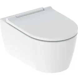 Geberit One Wand-Tiefspül-WC 500201011 - Sanitäranlagen & Zubehör mit TurboFlush-Spültechnik, höhenverstellbar und schickem, schlankem Design für moderne Badezimmer.