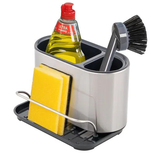 bremermann Spülbecken-Organizer mit Schwammhalter und Spülbürstenhalter