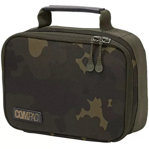Korda Compac Buzz Bar Bag Small Dark Kamo - Angeltasche für Karpfenangeln, leicht und vollständig gepolstert, mit Innentrennwand und großer Deckeltasche – ideal für Buzz Bars bis 18 cm Breite.