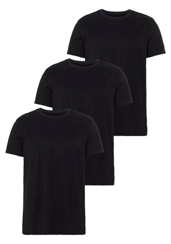 AJC T-Shirt (3er-Pack) lockere Passform, Basic-Stil