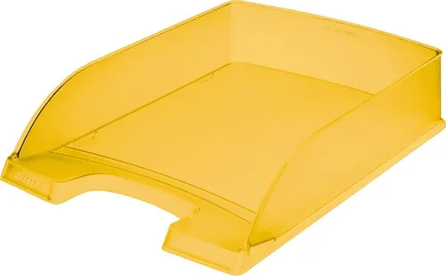 LEITZ Briefablage A4 Standard Plus gelb frost von Leitz