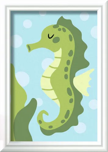Ravensburger 23950 Fröhliches Seepferdchen Malen nach Zahlen