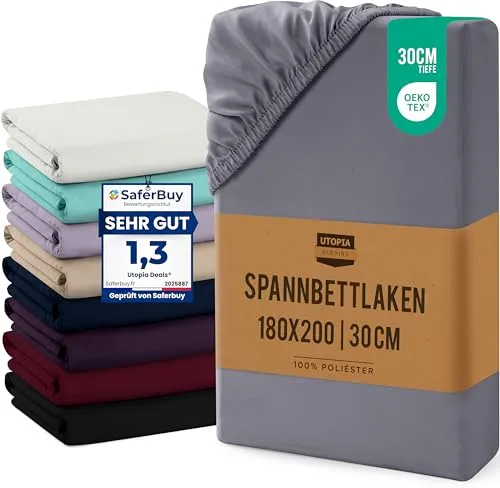 Utopia Bedding in grau von Utopia Bedding