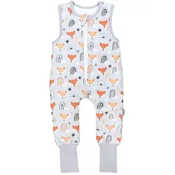 TupTam Babyschlafsack Ganzjahresschlafsack mit Beinen 2,5 TOG Unisex bunt 80-86