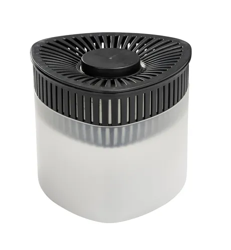 WENKO Luftentfeuchter Prisma grau Schimmel ohne Strom Calciumchlorid Block