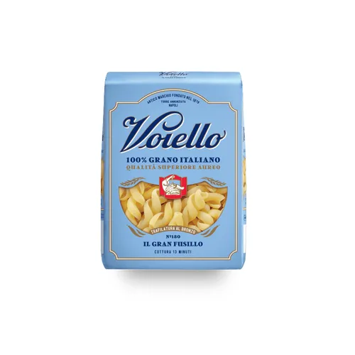 Voiello Il Gran Fusillo n°180 Pasta 100% Italienischer Weizen 500g