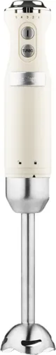 Westinghouse Retro Stabmixer 600W - Stabmixer mit 4 Geschwindigkeitsstufen und Turbofunktion, ergonomisch und aus hochwertigem Edelstahl, ideal für Suppen und Smoothies