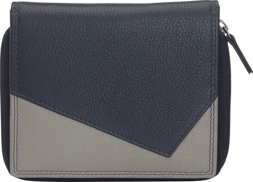 Josephine Osthoff Geldbörse klein Damen mit RFID Schutz - Elegantes Portemonnaie aus hochwertigem Echtleder mit RFID-Ausleseschutz. Ideal für den Alltag und schützt Ihre Daten vor Diebstahl. Zeitloses Design mit ausreichend Platz für Karten und Münzen.