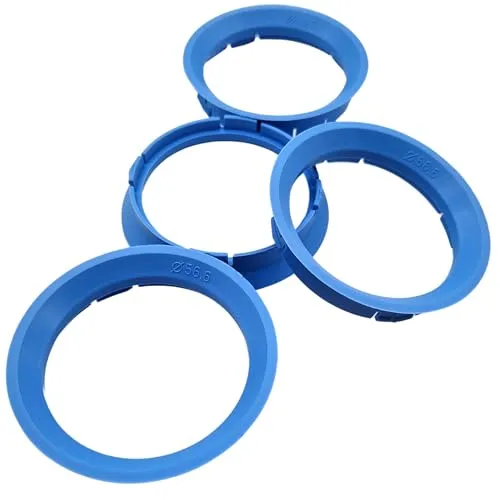 Felgenfactory 4X Zentrierringe 63,3-56,6 | 63,3 auf 56.6 | Hellblau