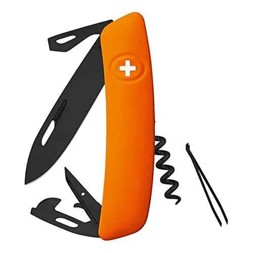 Swiza Outdoor Taschenmesser D03 orange/schwarz
