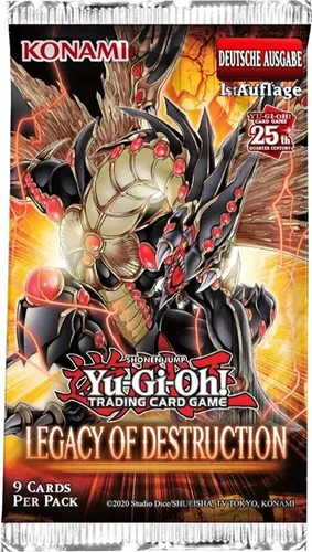 Yu-Gi-Oh! Legacy of Destruction - 1 Booster - Deutsch