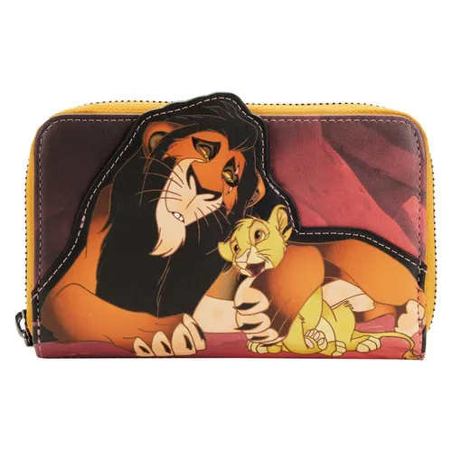 Disney Der König Der Löwen Scar Bösewichte Szene Zip Around Geldbörse