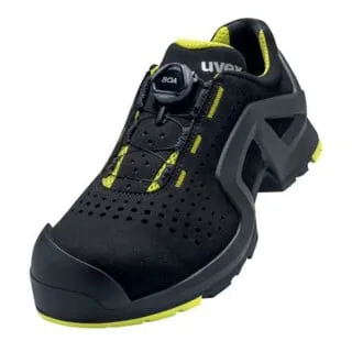 Uvex Sicherheitsschuhe 1 x-tended support BOA, S1P, ESD, Halbschuhe Größe 37 - Sicherheitsschuhe der Klasse S1P mit BOA Fit System für schnelles An- und Ausziehen. Atmungsaktiv, rutschfest und ideal für Industrie und Handwerk.